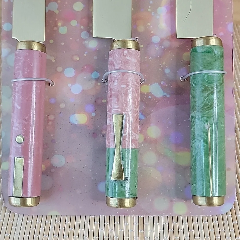 Anthropologie Bergen Cheese Knives Set of Three NWB